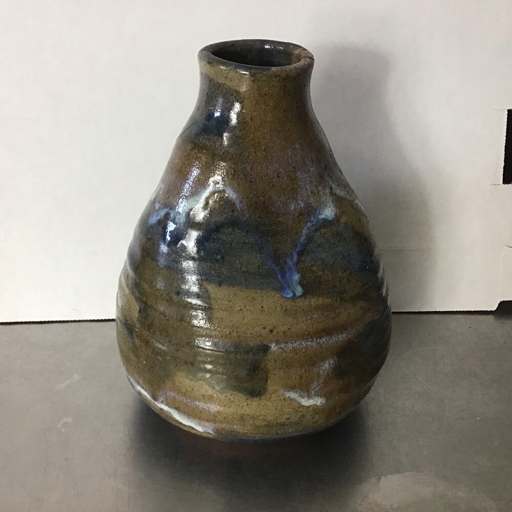 Handmade Glazed Pottery Vase